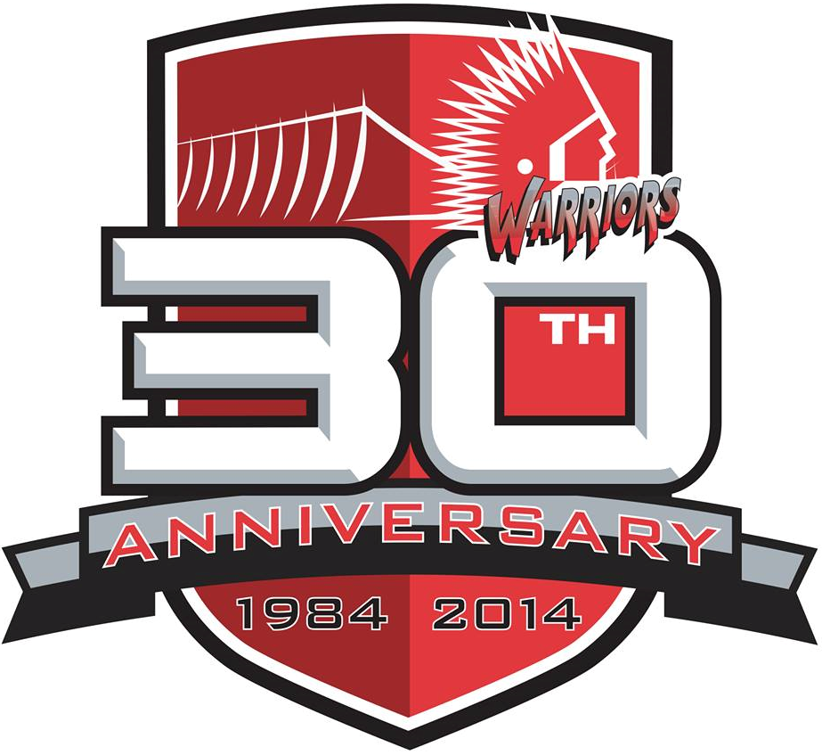 moose jaw warriors 2014 anniversary logo iron on transfers for clothing